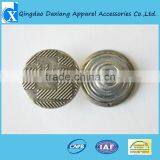 High End Silver Wholesale Jeans Shank Button