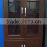 High Glass Office Steel Storage Cabinet Office/kitchen/living Cupboard Furniture thumbnail-6