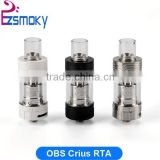 Liquid flow and airflow control side filling 4.2ml new and hot vape tank OBS Crius Tank fit Koopor Plus