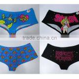 Lady's Graphic Stretched Boxer Stocks thumbnail-1