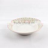 Factory Processing Custom Round Porcelain Soup Plate thumbnail-2