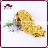 Womens Basic Knitting Cable Scarf Cashmere thumbnail-2