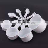 Passed FDA or LFGB Good Quality Plastic Measuring Cup and Spoon Set