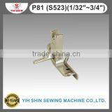 Industrial Sewing Machine Parts Sewing Accessories Quilter & Quide Feet Single Needle P81 (S523)(1/32"~3/4") Presser Feet