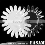 20 Tips Ellipse Shape Nail Gel Polish Color Chart/oval Color Wheel Quality Choice