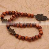 Olive Wood Carved Hand Lemon Juicer thumbnail-3