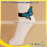 Good Quality Gothic Fancy Butterfly Anklet thumbnail-2
