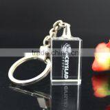 Personalized Crystal Glass Keychain & Ring thumbnail-1