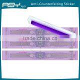UV Invisible Printing on Paper Security Sticker thumbnail-1