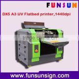 Factory price ! 8 color multi-function digital UV printer golf ball printing