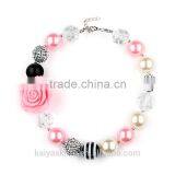 Multiple Stylish Wholesale Oem Elegant Kids Exquisite Jewelry Bracelet Necklace Set thumbnail-2