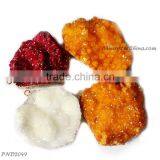 Bright Pink Irregular Nature Stone Pendant thumbnail-4