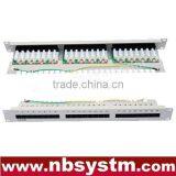 24port UTP Cat5e Patch Panel 19" 1U