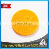 Wholesale Bulk Cheap Custom Supertmarket Trolley Plastic Token thumbnail-1