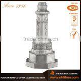 A038 High Craft Aluminum Sand Casting Decorative Light Pole Base thumbnail-1