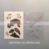 Custom Hot Sale Rhinestone Metallic Tattoo Acrylic Foil Temporary Tattoo Stickers thumbnail-6