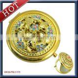 Cute and Fashion Thin Metal Makeup Mirror thumbnail-4