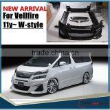 NEW ARRIVAL!Vellfire 11y~ W-style Body Kit Fit for Toyota VEL~ W-style thumbnail-1