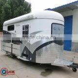 Luxury 2 Horse Camping Horse Float With Caravan Door thumbnail-3