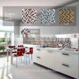 Blue Colored Glass Mosaic for Kitchen Design(PM230269)