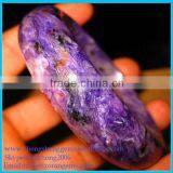 55-60mm Inside Diameter Natural Charoite Gemstone Bangle thumbnail-1