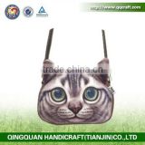 QQ pet factory supply top quality colored long chain zipper for bag accessories animal face bags