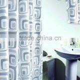 China Wholesale Polyester Thick Graphic Printed Shower Curtain thumbnail-2