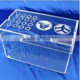Custom Logo Clear Acrylic Shoe Box Acrylic Sport Shoe Box thumbnail-1