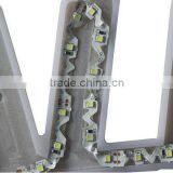 S Shape Strips SMD2835 0.1W/0.2W 72leds Flex LED Strip Light for Backlit Letters Signage Flexible Strips thumbnail-5