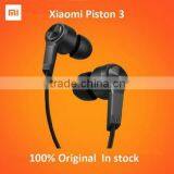 Original XIAOMI Earphone Piston 3 New Version Reddot Award 3.5mm In-ear Stereo Earphone