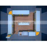 MDF Baking Finish Mall Cell Phone Repair Kiosk thumbnail-2