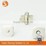 Chinese furnitures high quality nickel square magnetic button