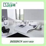 Most Hot Selling European Market Black Leather Sofa Bed DS-1029