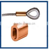 Wire Rope Ferrules & Crimps in Aluminium, Copper & Stainless Steel
