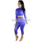 Bonvatt Europe and the United States Sexy Self Cultivation Spent Two Piece Bandage Pants Nightclubs thumbnail-4