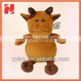 Big Cute Pink Funny Stuffed Plush Cow Toy