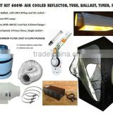 600W GROW LIGHT KIT,hydroponic lighting kits,ballast kits,grow tent,filter,bulb