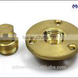 Boat Brass Garboard Drain Plug With O-Ring thumbnail-2