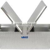 30"ALUMINUM PICKUP TRUCK TRUNK FLAT BED TOOL BOX UNDERBODY TRAILER STORAGE+LOCK thumbnail-6