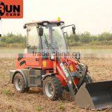 Everun ER08 Hydraulic Small Wheel Loader for Sale With 800KG Loading Capacity, Snow Blade and Overseas Service thumbnail-5