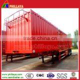 30 - 60ton Cheap Utility Cargo Trailer Fence Grain Truck Animals Transport Gooseneck Farm Box Trailer thumbnail-6