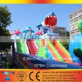 Inflatable Bouncer Shark Tale Undersea Tinfla 37 in PVC Tarpaulin Finding Nemo thumbnail-3