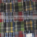 Cotton Check Shirt Patchwork Handmade Pure Fabric thumbnail-1