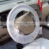 Transparent Plastic Car Steering Wheel Covers for Clean thumbnail-1