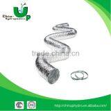 Hydroponics 4" 6" 8" 10" 12" 25ft Double Layers Aluminium Flexible Vent Air Ducting/ Air Conditioning Aluminum Flexible Duct thumbnail-1