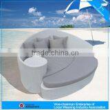 Leisure Rattan Sofa Bed Round Bed Outdoor Sunbed FL015 thumbnail-4