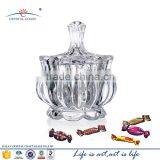 Dalian Factory Decorative Crystal Mini Glass Jar for Candy thumbnail-1