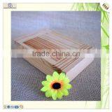 Recycled Plywood Paulownia Pine Foldable Wood Pill Box thumbnail-2