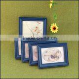 Trade Assurance Custom Retro Engraved Handmade Painted Wooden Photo Frame thumbnail-1