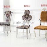B354 Cheap Stainless Dining Chairs for Sale thumbnail-2